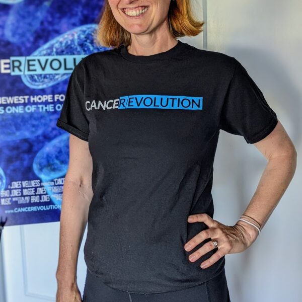 CANCER/EVOLUTION Logo 100% cotton T-Shirt available S-XL
