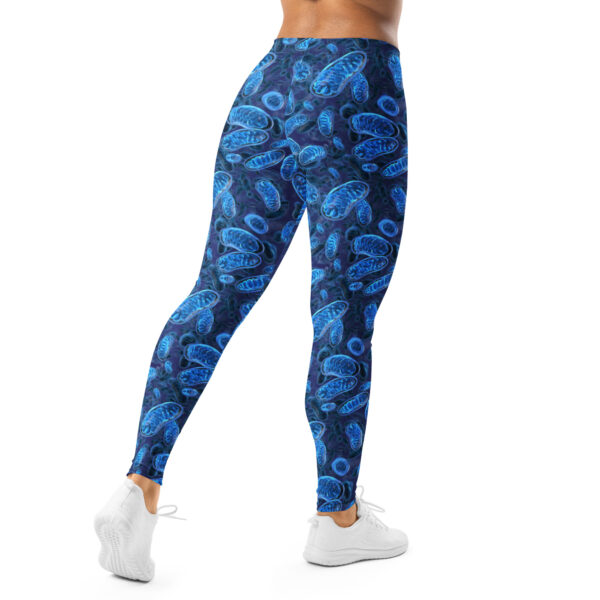 Leggings. Mitochondria pattern. - Image 2