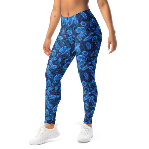 Leggings. Mitochondria pattern. - Image 3