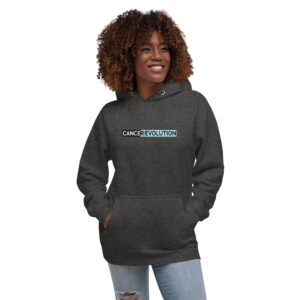 Unisex Hoodie. Logo Front. Mitochondria Back.