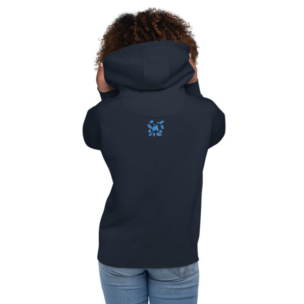 Unisex Hoodie. Logo Front. Mitochondria Back. - Image 4