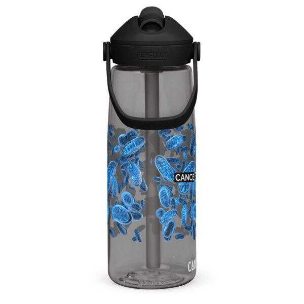 Flip straw water bottle. CamelbaK with custom mitochondria and Logo. - Image 6