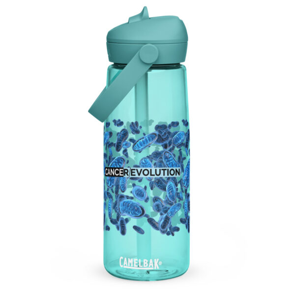 Flip straw water bottle. CamelbaK with custom mitochondria and Logo. - Image 7